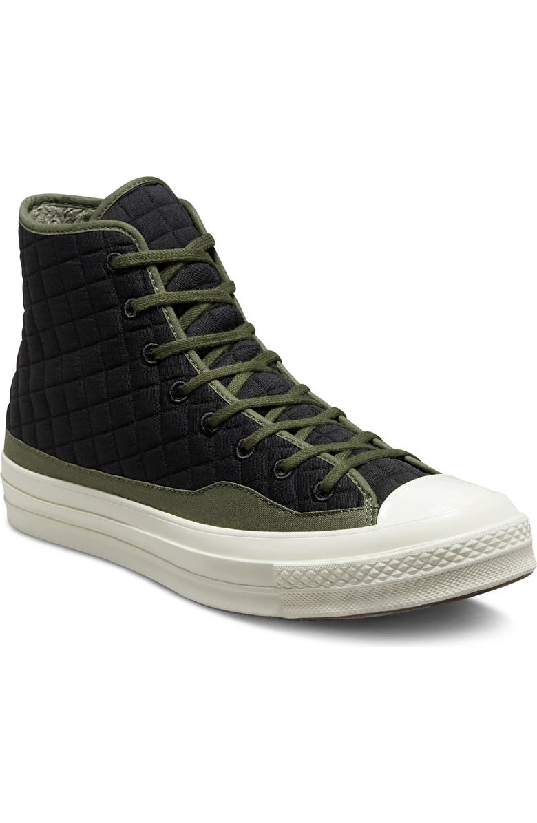 Converse Gender Inclusive Chuck 70 Hi Faux Fur Lined Sneaker, Main, color,