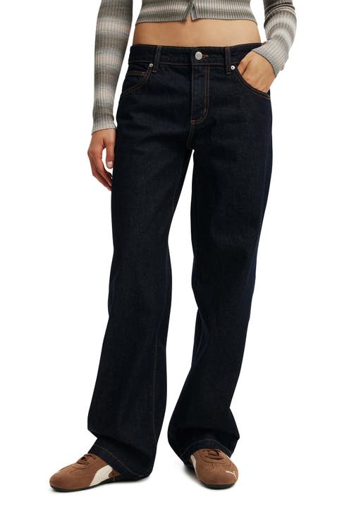 Women's Low Rise Straight Jean