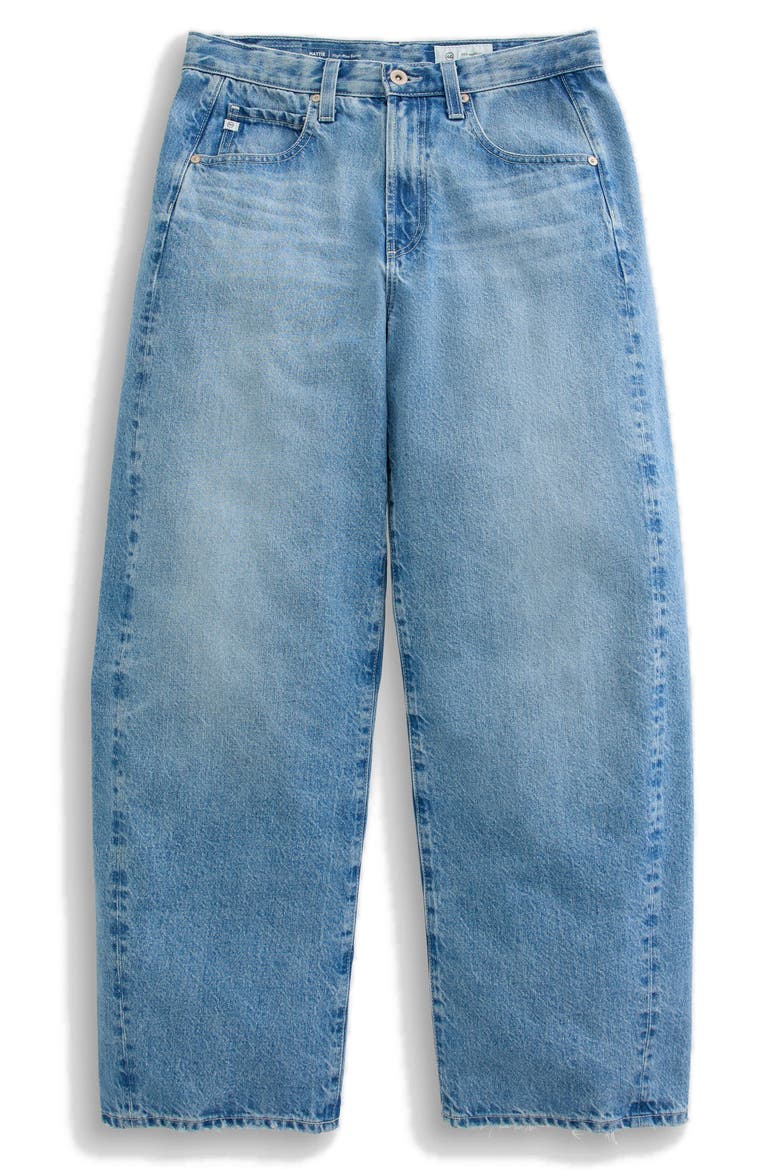 Hattie High Waist Ankle Wide Barrel Leg Jeans, Alternate, color, BLUEPRINT