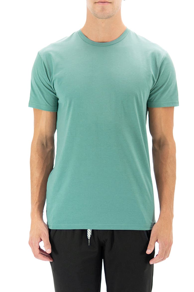 Roberts Short Sleeve Sleep Tee, Main, color, INDIGO