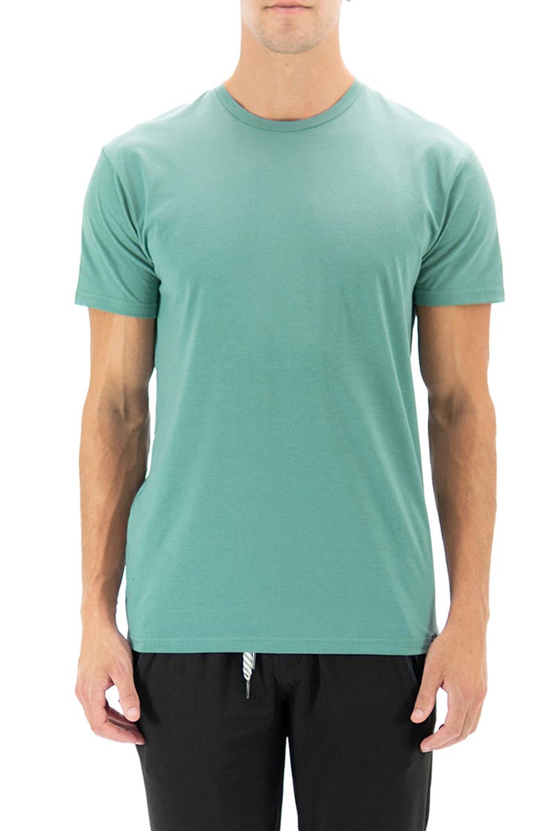 WARRIORS AND SCHOLARS Roberts Short Sleeve Sleep Tee, Main, color, Indigo