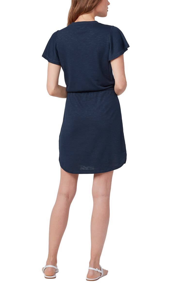 PAIGE Brielle Drawstring Waist T-Shirt Dress, Alternate, color, 