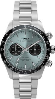 Timex® Waterbury Heritage Chronograph Bracelet Watch, 39mm