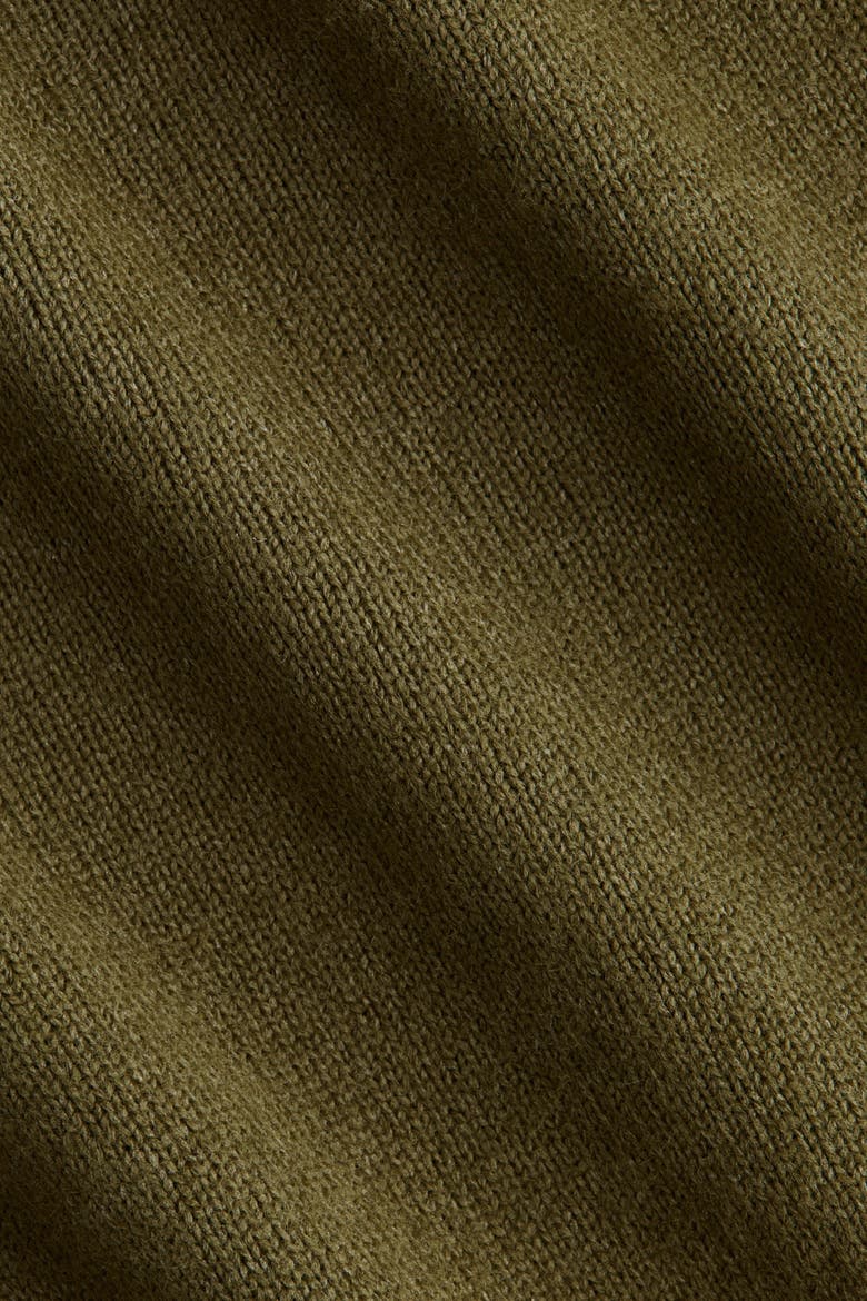 Off-the-shoulder Jumper, Alternate, color, Olive green
