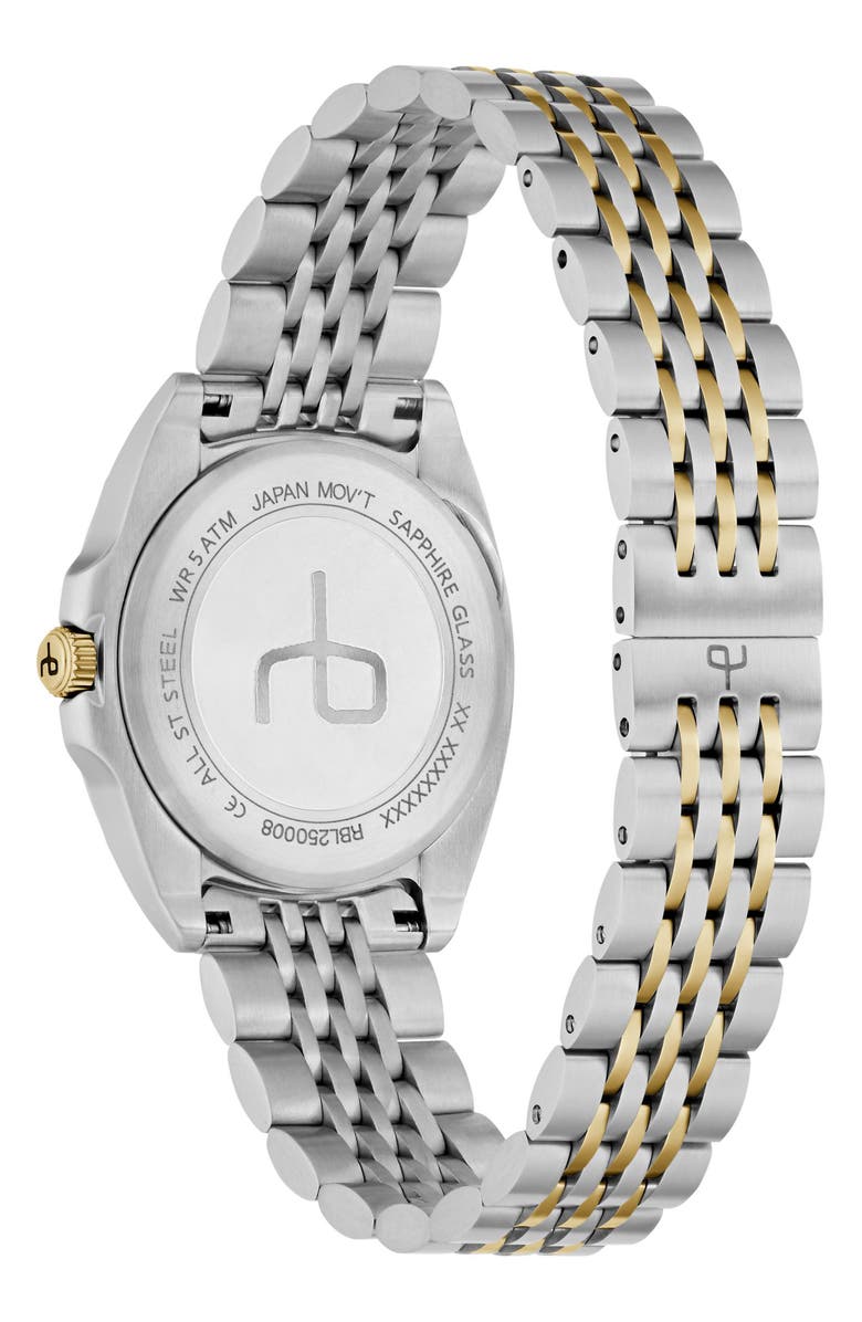 rag & bone Bleeker Bracelet Watch, 30mm, Alternate, color, Two Tone