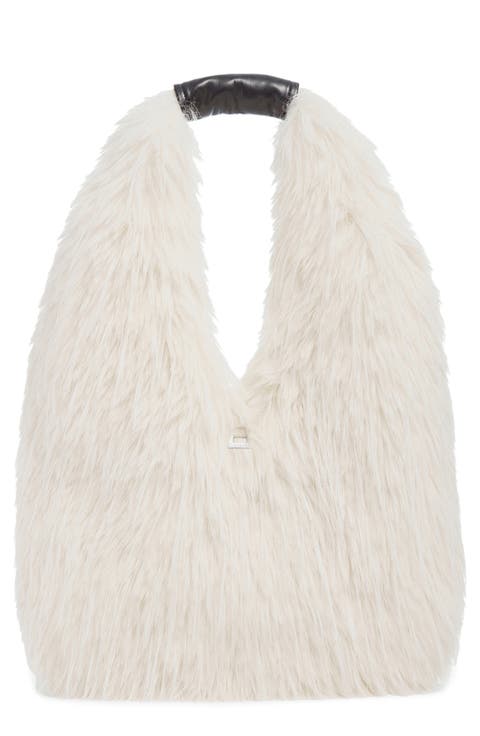 Colette Faux Fur Ring Bag