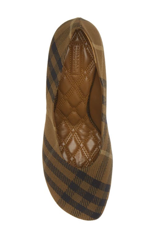 BURBERRY BURBERRY BABY CHECK KNIT PUMP