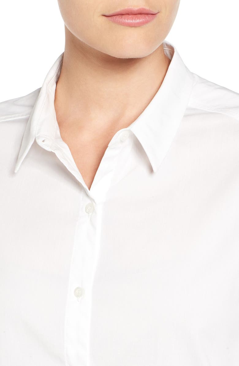 Bobeau Poplin Boyfriend Shirt, Alternate, color,