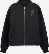 FANATICS Women's Fanatics Black San Francisco Giants Oversized Rage Against Full-Zip Jacket