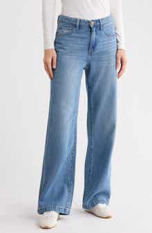 High Rise Wide Leg Jeans