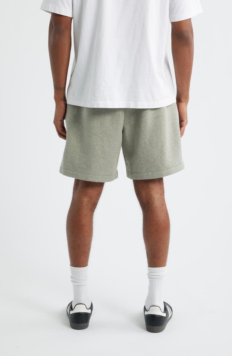 Fear of God Essentials Fleece Soccer Shorts, Alternate, color, Concrete Heather