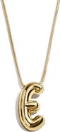 BaubleBar Bubble Initial Pendant Necklace