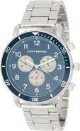 Lucky Brand Round Chronograph Bracelet Watch, 45mm