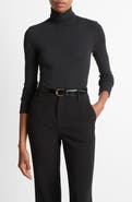 Vince Essentials Turtleneck Top