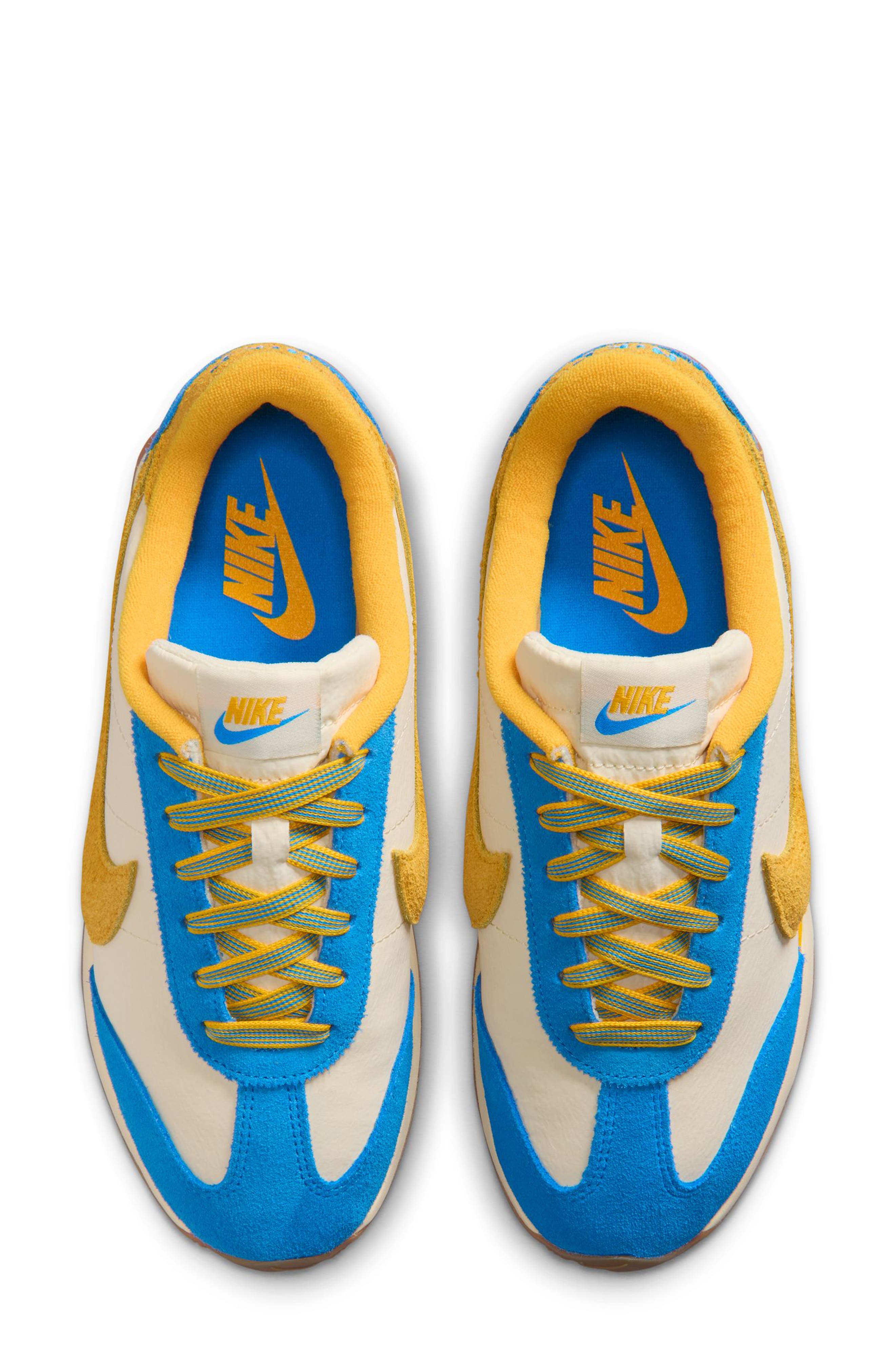 Pacific Sneaker, Alternate, color, COCONUT/ GOLD/ BLUE