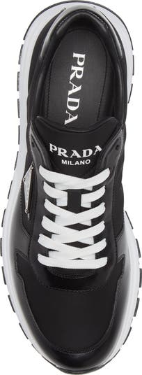 Prada Prax 1 Mixed Media Sneaker (Men) | Nordstrom