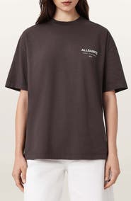 AllSaints Underground Etta Cotton Graphic T-Shirt