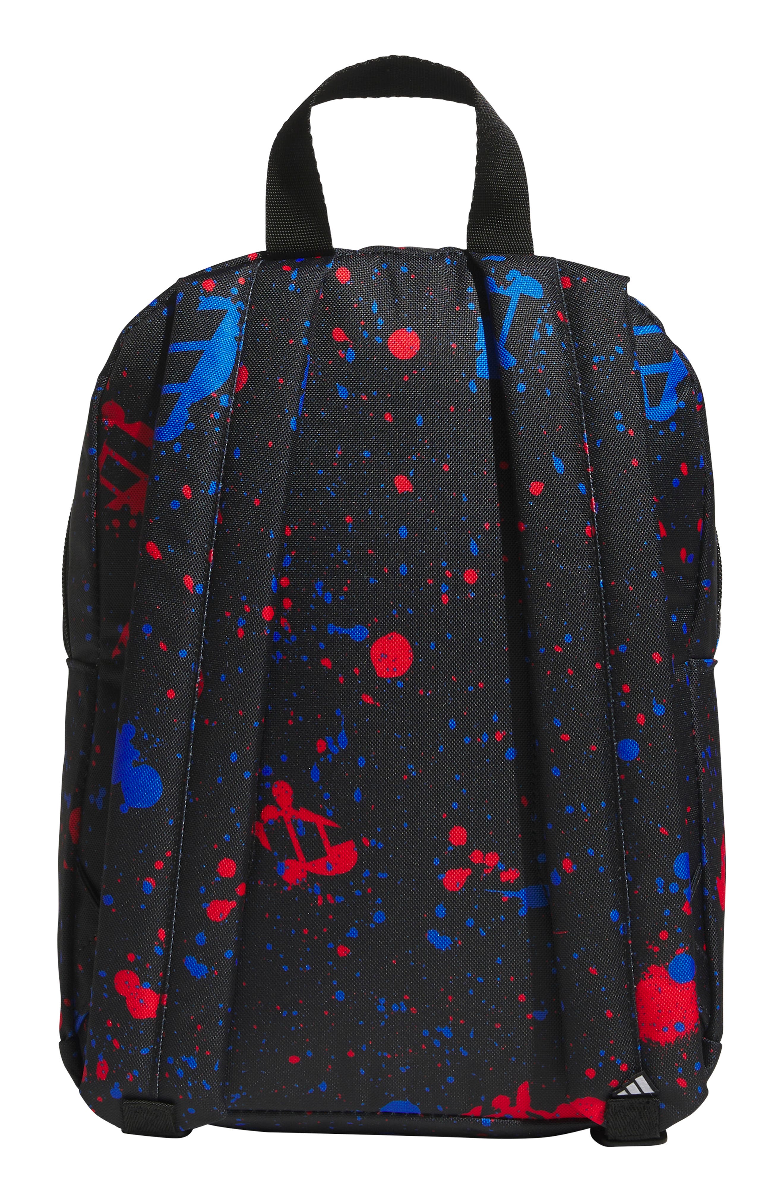 adidas Kids' Gotta Have It Backpack, Alternate, color, Splatter Black / White