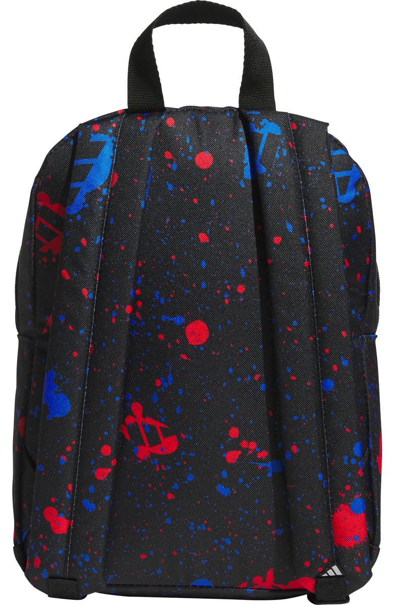 adidas Kids' Gotta Have It Backpack, Alternate, color, Splatter Black / White
