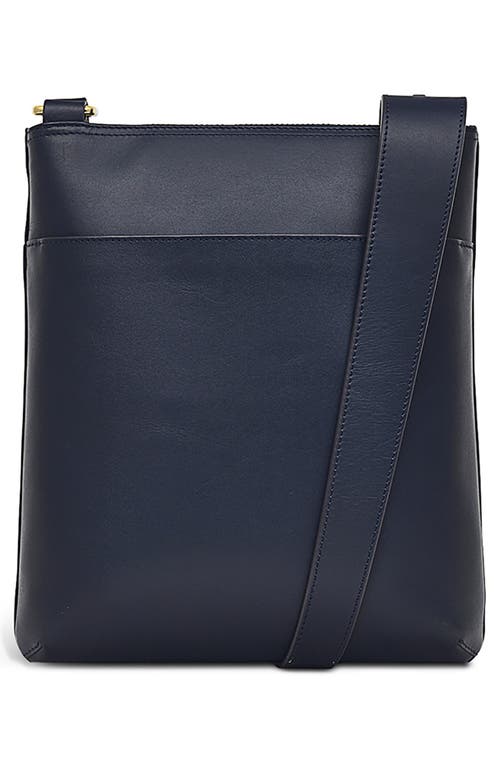 Radley London Pockets Icon Leather Crossbody Bag In Ink