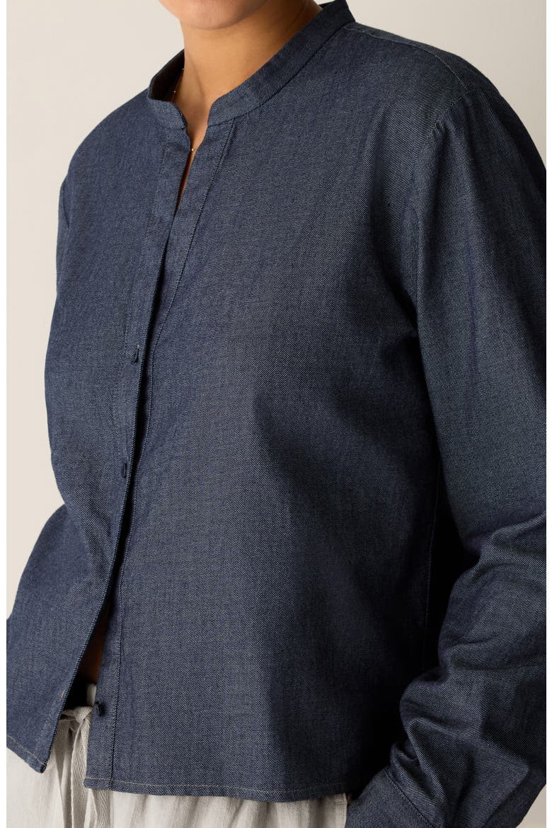 Organic Cotton Denim Shirt, Alternate, color, DENIM