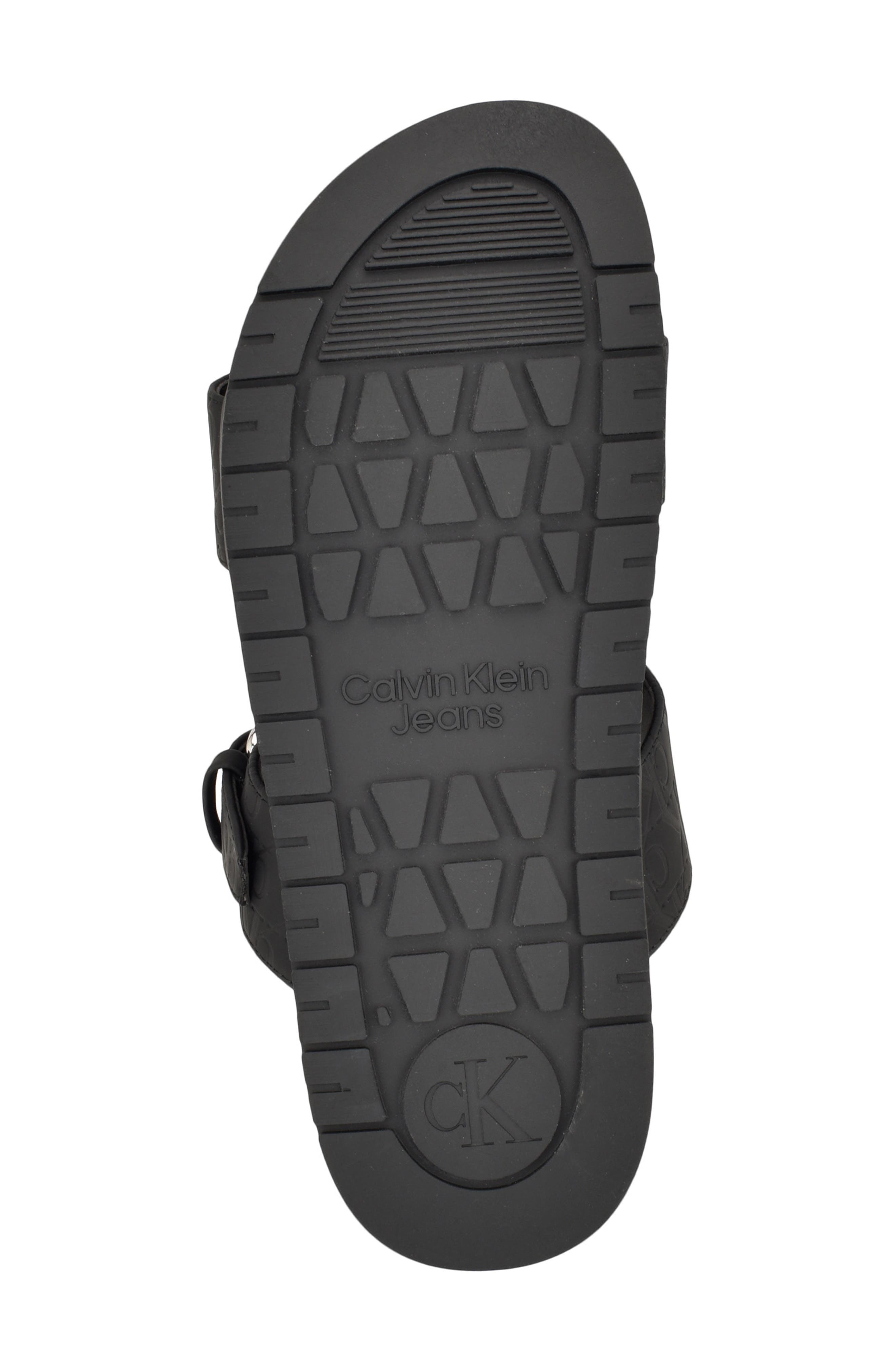 Calvin Klein Landesa Slide Sandal, Alternate, color, Black