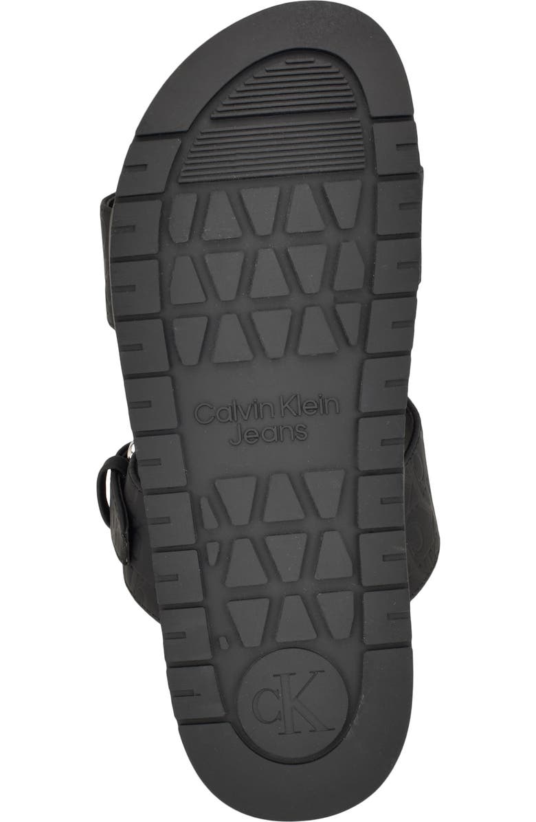 Calvin Klein Landesa Slide Sandal, Alternate, color, Black