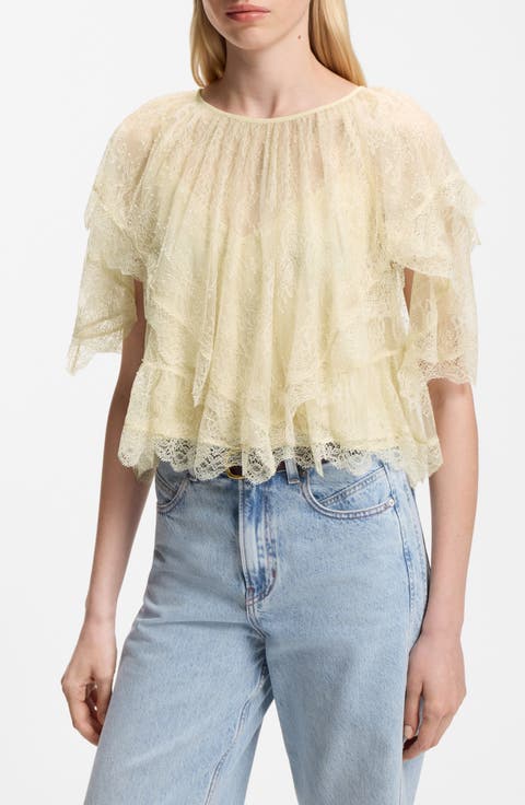 Bennedy Lace Tiered Top