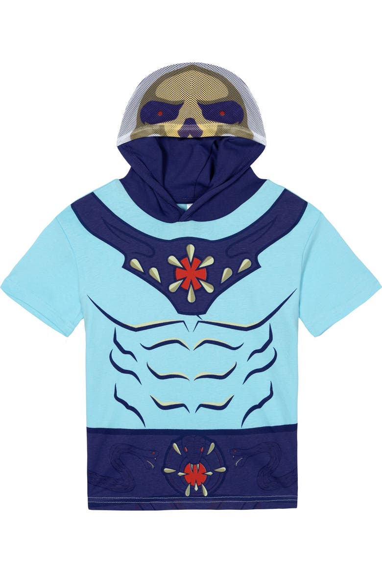 Hooded T-Shirt, Main, color, Purple Skeletor