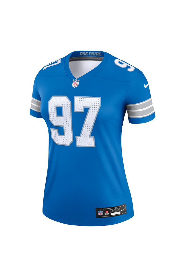 Women's Nike Aidan Hutchinson Blue Detroit Lions Legend Jersey, Alternate, color, Blue