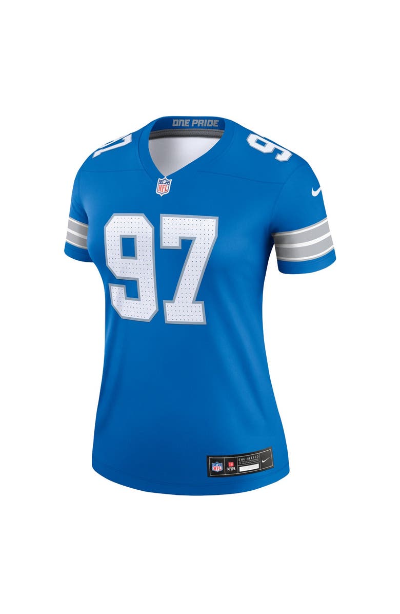 Nike Women's Nike Aidan Hutchinson Blue Detroit Lions Legend Jersey, Alternate, color, Blue
