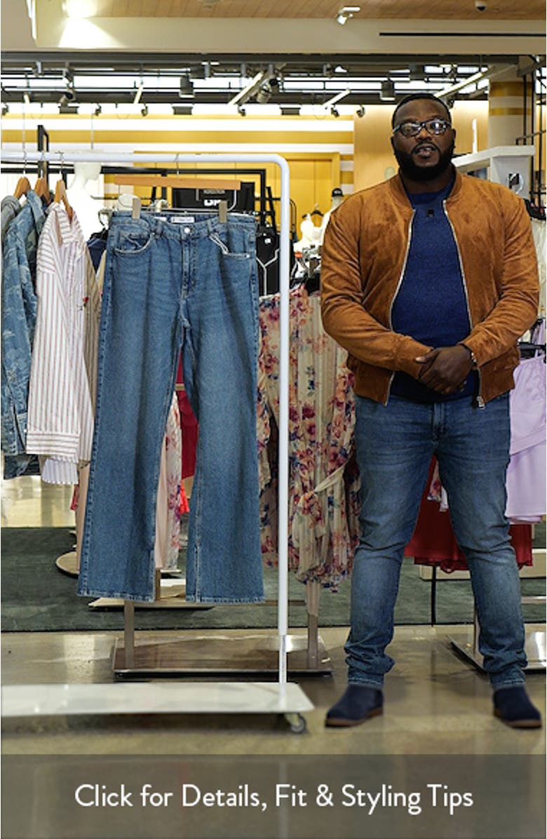 Elle Split Hem Flare Leg Jeans, sales video thumbnail