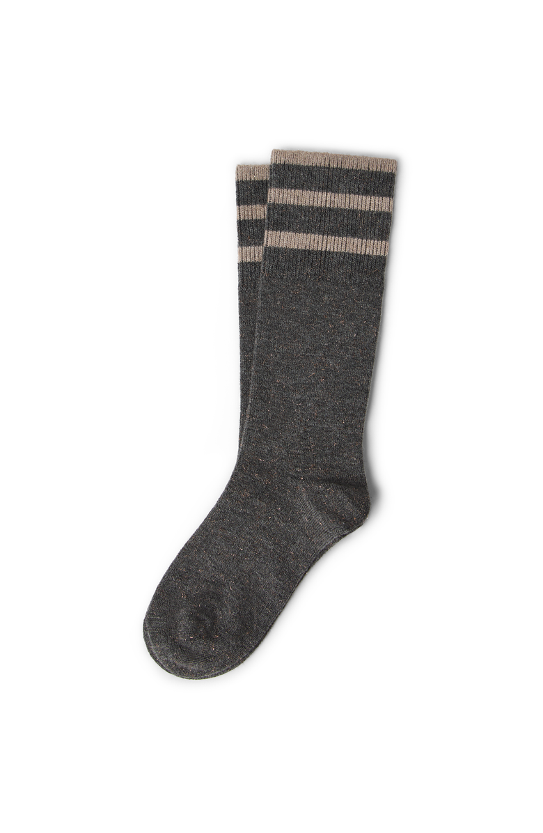 Brunello Cucinelli Sparkling knit socks, Main, color, Anthracite