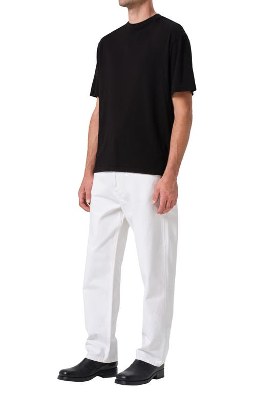 Agolde Men's Asha Mock-neck T-shirt In Black