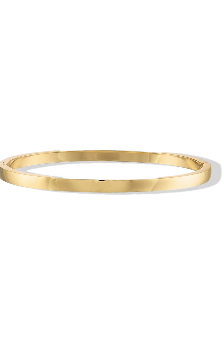 BEN ONI Polished Simple Bangle Bracelet, Main, color, Gold