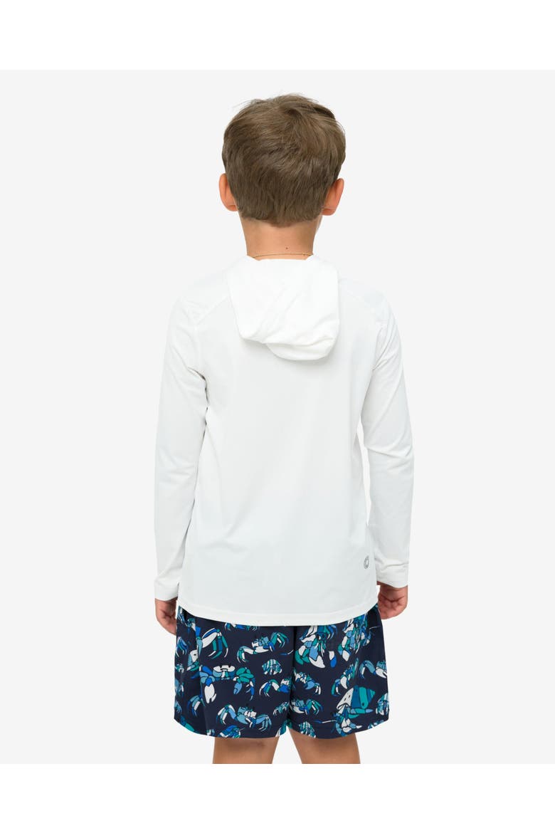 Kid's Full Zip Hoodie Top, Alternate, color, White