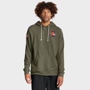 Nike Men's Nike Olive Cleveland Browns 2025 Salute to Service Sideline Standard Issue Dri-FIT Hoodie