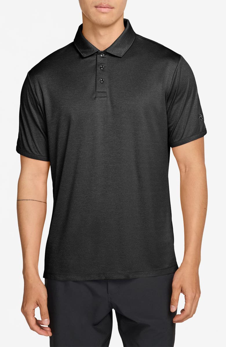 Nike Par Dri-FIT Golf Polo, Main, color, Black/ Black