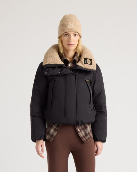 Womens Clova Cropped Bomber