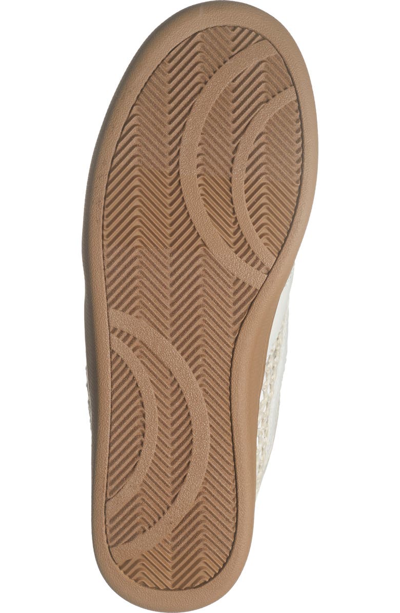 DV by Dolce Vita Vitally Faux Shearling Lined Mule Sneaker, Alternate, color, Off White Woven