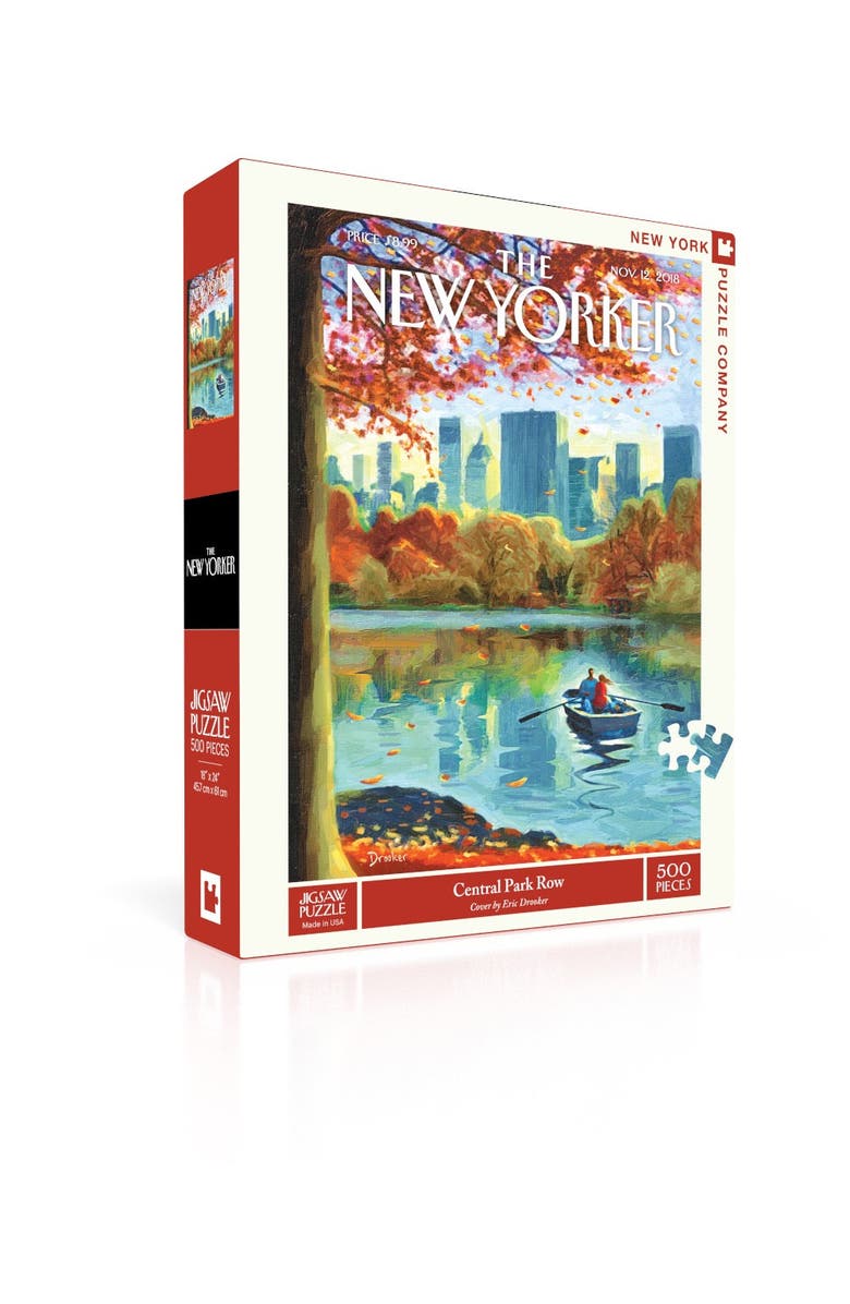 NEW YORK PUZZLE COMPANY Central Park Row 500 Piece Puzzle, Alternate, color,