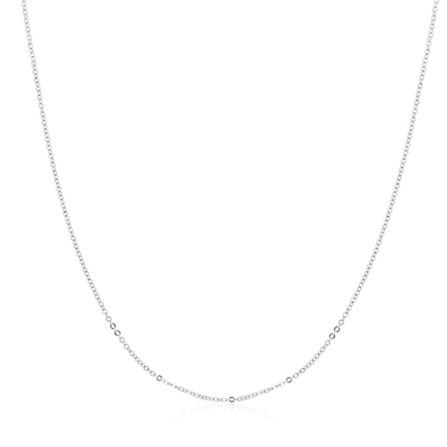 The Lovery Fine Jewelry Classic Chain Necklace In Metallic