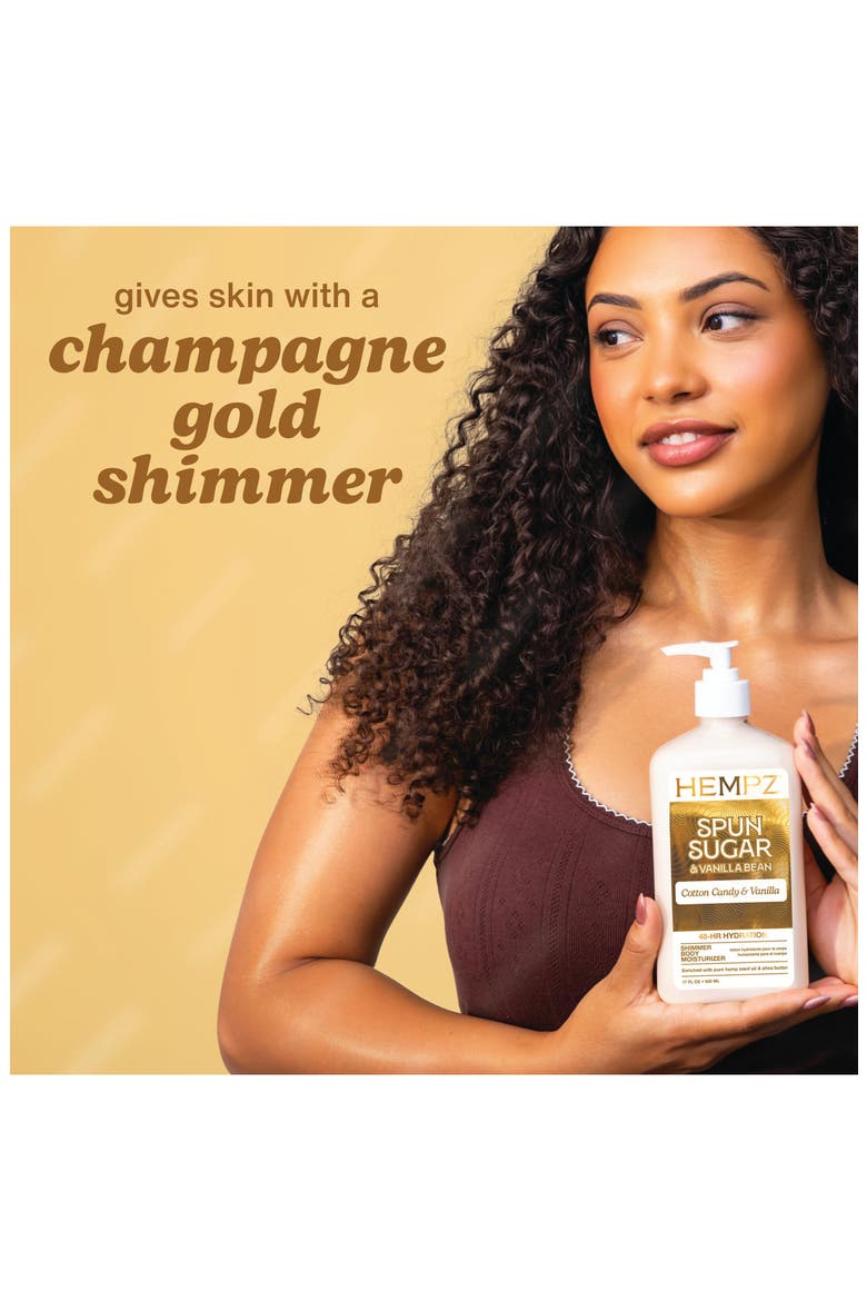 Spun Sugar & Vanilla Bean Body Moisturizer, Alternate, color, NO COLOR