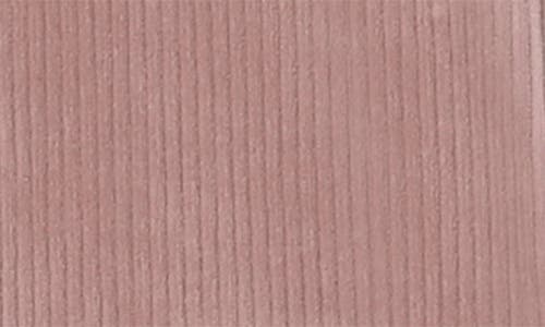 Maniere Manière Rib Velour Cotton Blend Footie In Pink