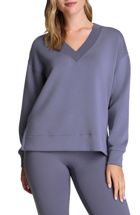 AirEssentials Brushed V-Neck Tunic