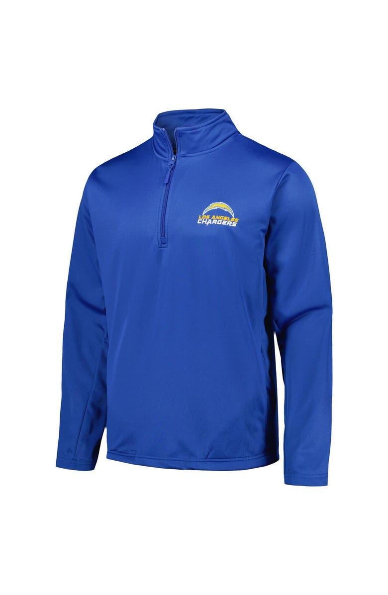DUNBROOKE Men's Dunbrooke Powder Blue Los Angeles Chargers All-Star Tech Quarter-Zip Top, Alternate, color, Powder Blue