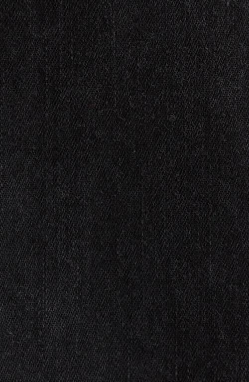 John Varvatos Marshall Coated Western Snap-up Shirt In Black