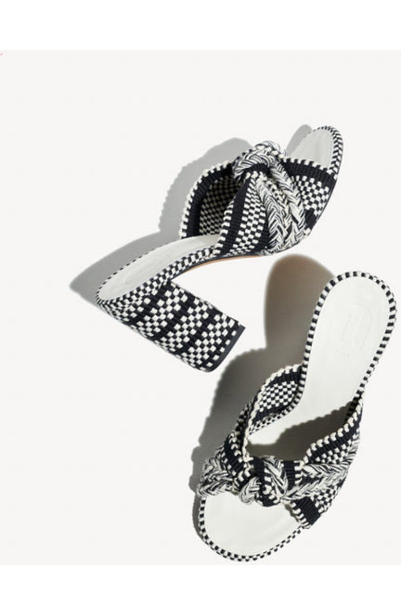 Amambaih Sol Heel Mules, Alternate, color, Ivory Black