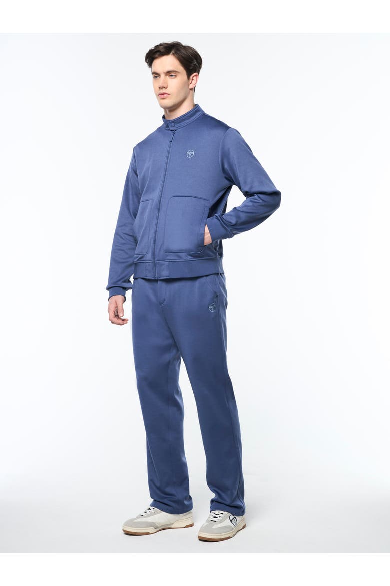 Sandro Track Jacket, Alternate, color, BLUE INDIGO