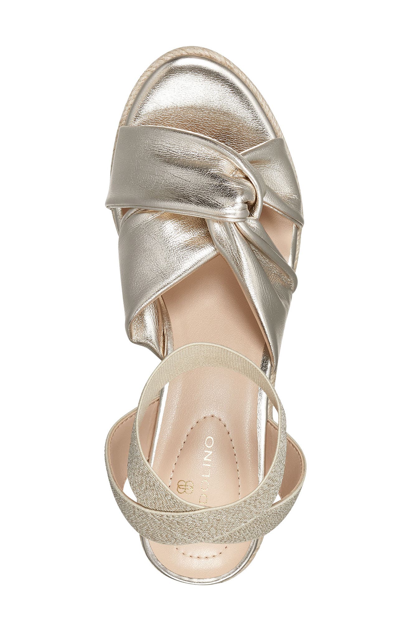 Bandolino Jenna Epadrille Wedge Sandal, Alternate, color, 